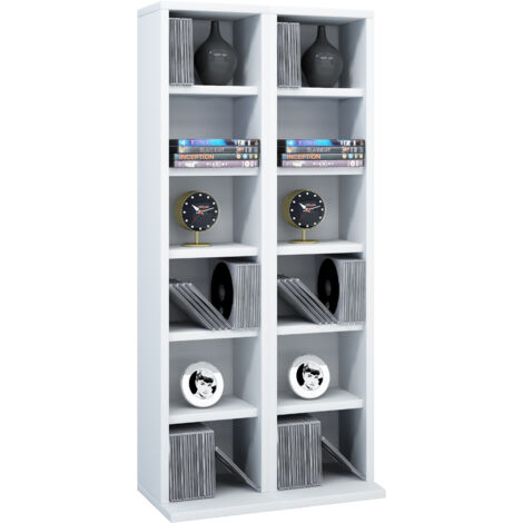 Holz CD DVD Stand Regal Schrank  Milano