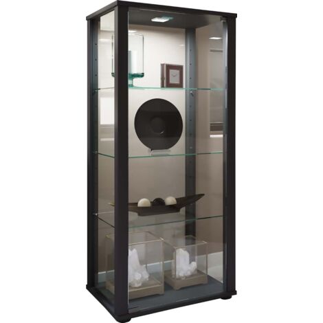 Holz Glas Vitrine Sammelvitrine Kavisa M