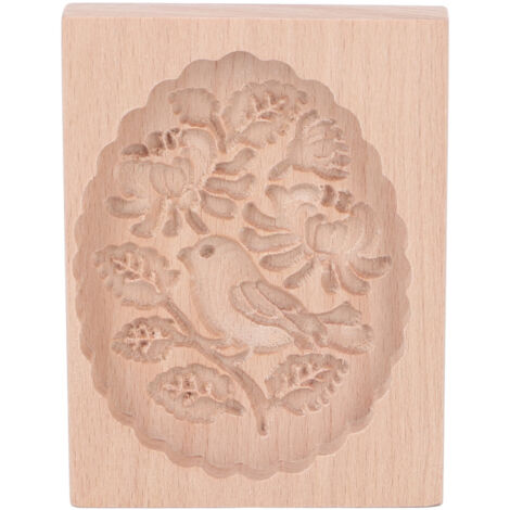 Holz-Keksform in Meisenform, leicht zu lösen, farbenfrohes und niedliches Design für kreatives Backen