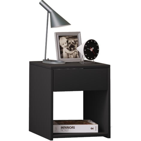 EBUY24 Holz Nachttisch Schublade Sledo Mini