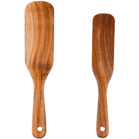 Holz Pfannenwender-Set, Holz-Wender,Kochbesteck