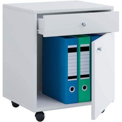 Holz Rollcontainer Büro Schublade Masola