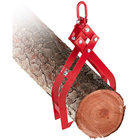 Holz Schleppzange Rückezange Forstzange Holzzange Traktorzange max. 1000 kg