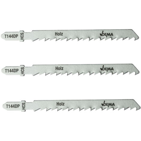 Holz Stichsägeblätter T-Schaft Säge Schneidblätter T144DP 3er Set