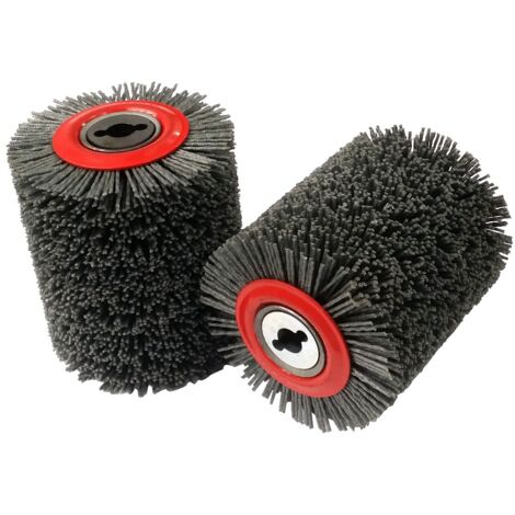 Holzalterungsbürste Nylon-Schleiffaser für MAKITA-Bürstenmaschine 100x120x13,5 mm