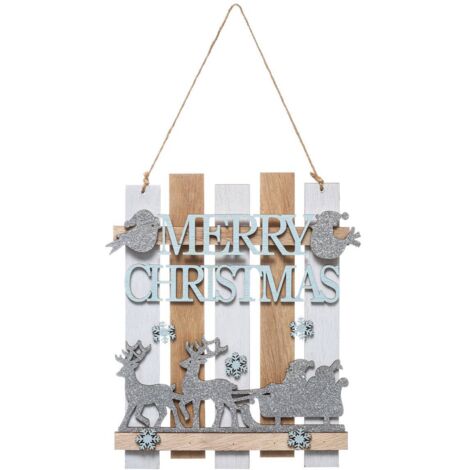 Holzaufhänger merry board 23 cm - Feeric lights & christmas