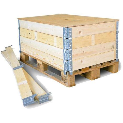 Holzaufsatzrahmen f.Europalette Maße 1200x800x300mm TRANSPAK