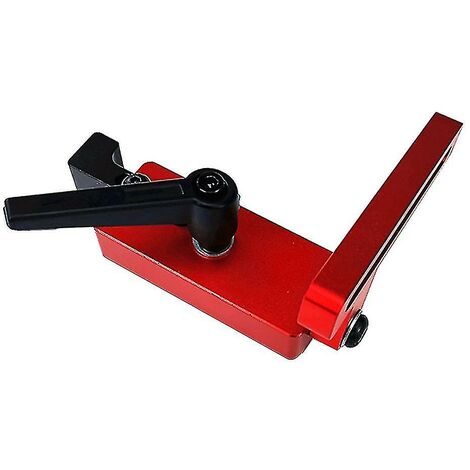 Holzbearbeitungs-T-Nut-Rutschenbegrenzer, kompatibel mit 45-mm-T-Nut-T-Schienen-DIY