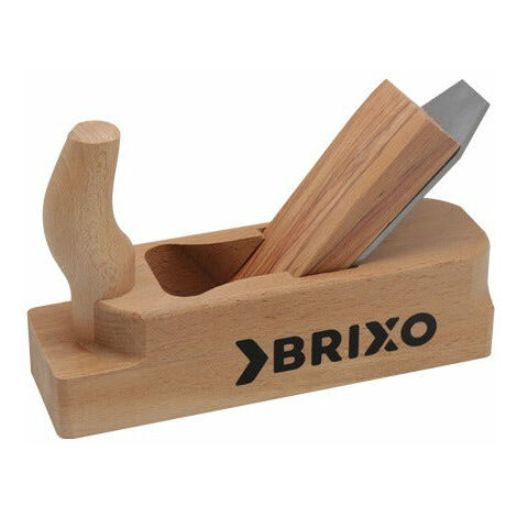 Holzebene mit Horngriff und Brixo Stahlklinge