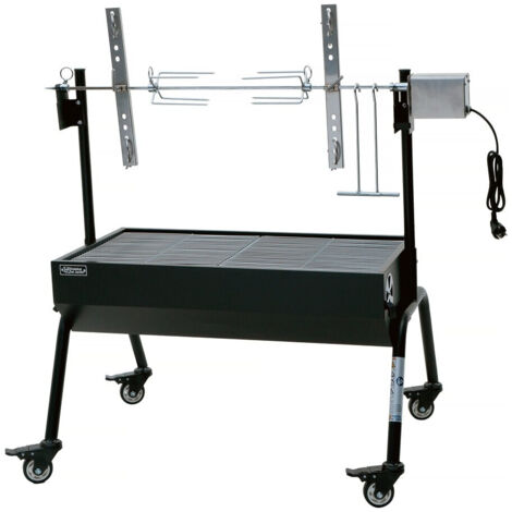 Holzkohle-Bräter, mit elektrischem Spieß Senator - Schwarz - 1379_99795