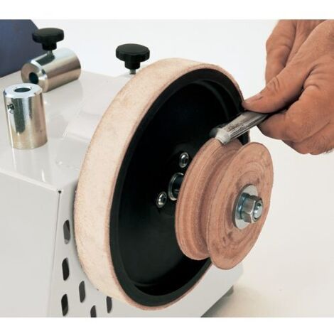 Holzkraft Lederabziehscheibe Ø 100 mm, profiliert, 5760053