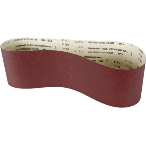 Holzmann Maschinen SBPSMK80 SBPSMK80 Bande de ponçage Grain 80 1 pc(s)