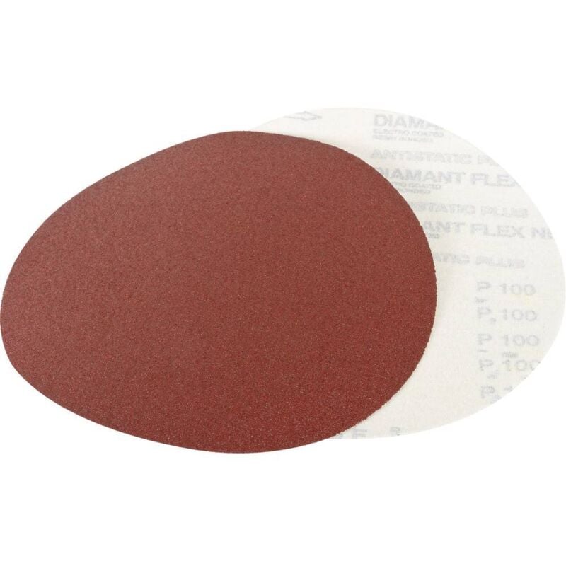 Maschinen STK150SET Papier abrasif avec bande auto-agrippante Grain 60, 80, 100, 120 10 pc(s) - Holzmann