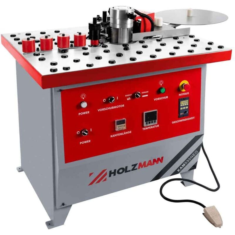 Holzmann - Plaqueuse de chants - 250 (+1750)W - 400 v / 3 / 50 Hz