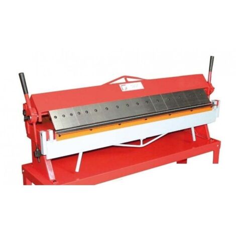 Holzmann – Plieuse manuelle pour tôle 1220mm – Max. épaisseur 1,5mm – Angle de flexion 0 à 135° – Construction solide pour précision maximale