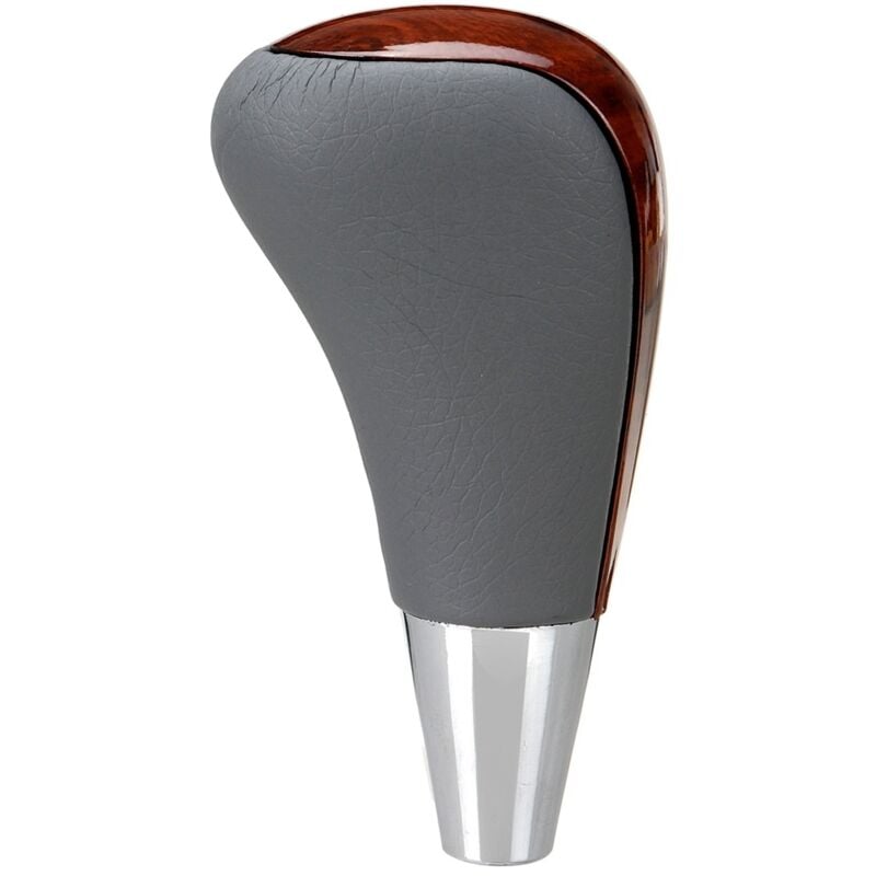 Image of Holzmaserung Auto Schaltknauf für/Fortuner Crown Land Cruiser Hebel Shifter Stick Grau