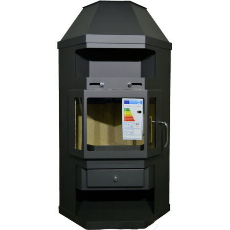 Holzofen V05 Panama A – 9 kW – Modernes Design und effiziente Heizung – Energieklasse A