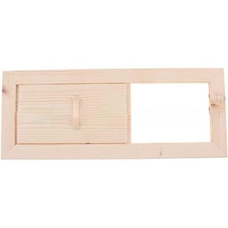 Holzsauna – Lüftungsgitter – Saunaraum-Lüftungsgitter, Saunazubehör, Lüftungsgitter, verwendet für das Lüftungsgitter in der Sauna oder der