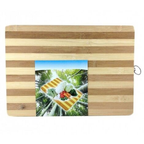 Holzschneidebrett für Bambus 20 x 30 cm für Kitchens House Travel