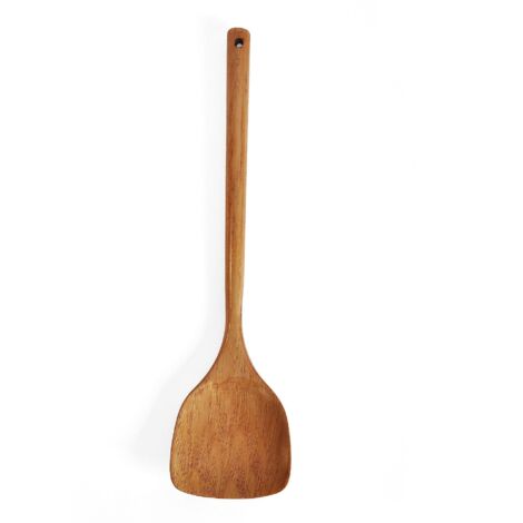 Holzspatel – Robuster und langlebiger Küchenspatel aus Buchenholz – Buchenholz, 39 cm