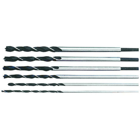 Holzspiralbohrer 6-14 mm, 6er-Set
