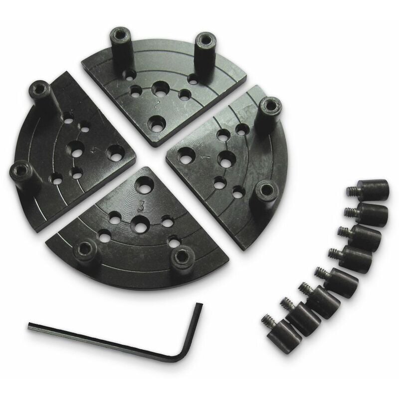 Holzstar - Plaque frontale pour mandrin à bois 4 mors Profi-Set 5931055