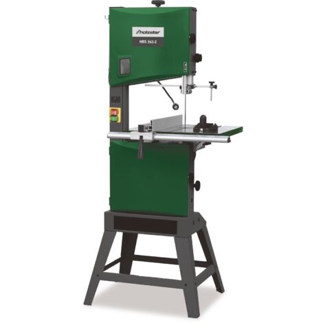 Holzstar – Scie à ruban verticale pour bois 225mm – Puissance 1,1kW – 2 vitesses – Table inclinable 0-45° – HBS3612
