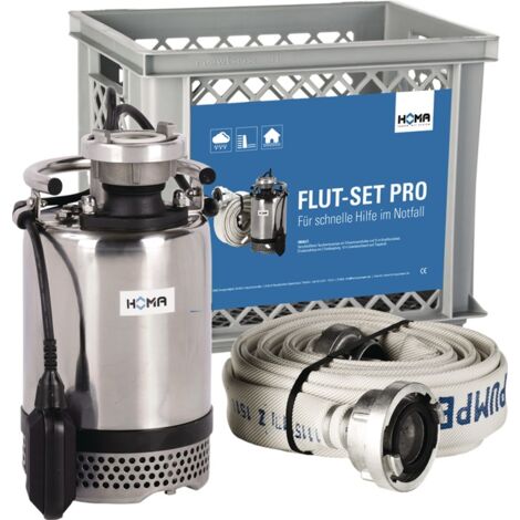 HOMA FLUT-SET PRO mit Hochwasserpumpe HBP501 WA / Schmutzwasserpumpe 9115001