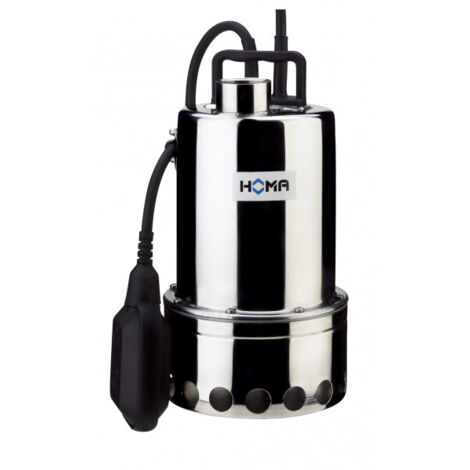 Homa Edelstahl Tauchpumpe CR 360 V WA für Klar- u Schmutzwasser