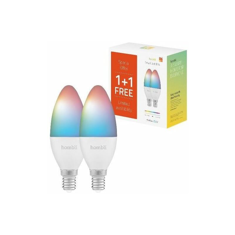 Image of Hombli Smart Bulb e14 4.5W Pack 1+1