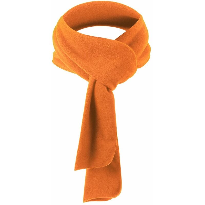 

Hombres Mujeres Bufanda de lana larga para deportes de invierno Cubierta de cabeza con calentador de cuello solido y liviano,naranja