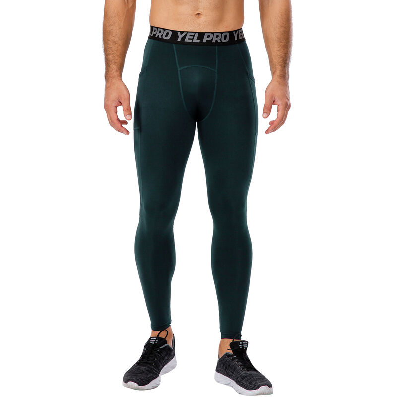 

Asupermall - Hombres Pantalones deportivos Fleece Calido Bodycon Elastico Bolsillo que absorbe la humedad Correr Entrenamiento Ropa deportiva,Verde