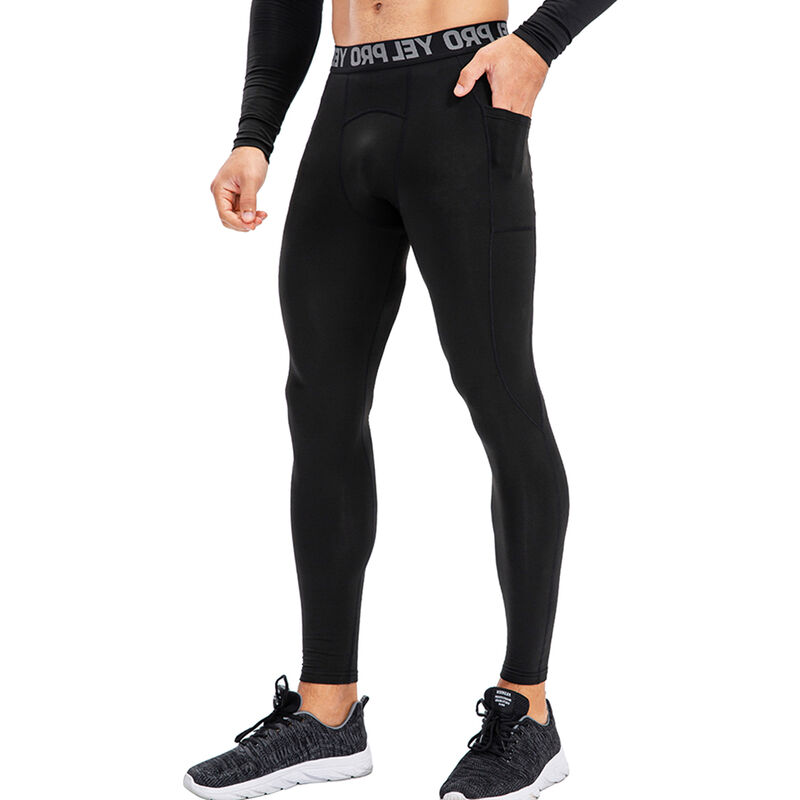 

Asupermall - Hombres Pantalones deportivos Fleece Calido Bodycon Elastico Bolsillo que absorbe la humedad Correr Entrenamiento Ropa deportiva,Negro,