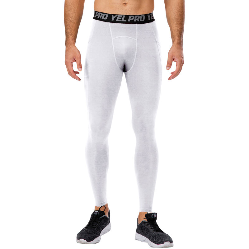 

Asupermall - Hombres Pantalones deportivos Fleece Calido Bodycon Elastico Bolsillo que absorbe la humedad Correr Entrenamiento Ropa deportiva,Blanco,