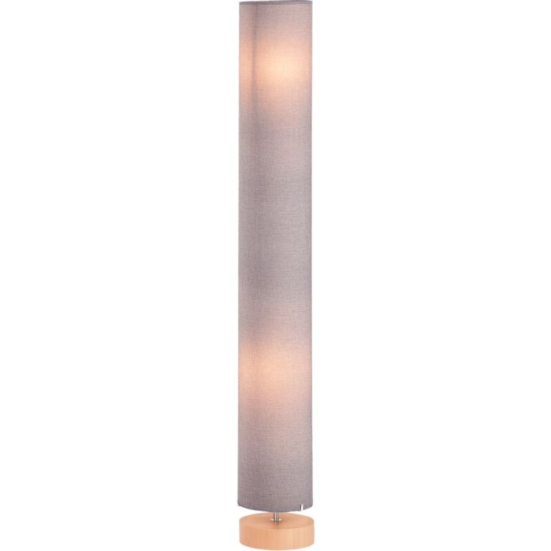 Image of Tall Floor Lamp Lighting w/ Fabric&hellip;