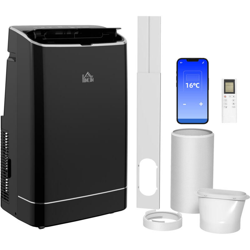 Image of HOMCOM 14,000 BTU Mobile Air Conditioner&hellip;
