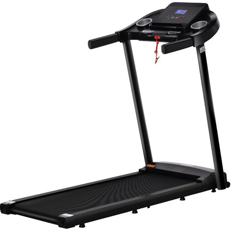 main image of "HOMCOM 1.5HP Treadmill, 12km/h Electric 1.5HP Motorised Running Machine, w/ 12 Programs, LED Display, for Home Gym Indoor Fitness"