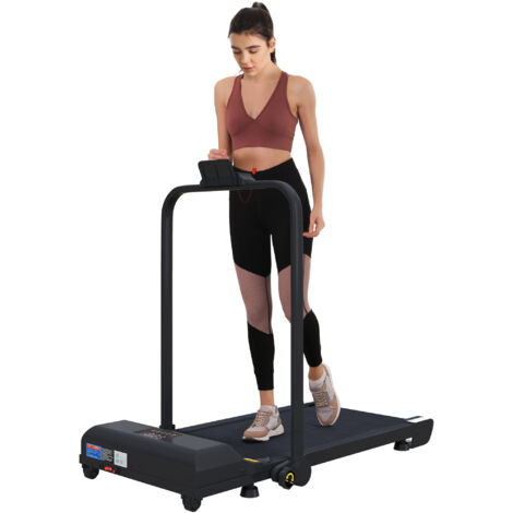 HOMCOM 2.5HP Folding Treadmill Walking Pad with Remote Control, 1-10km/h
