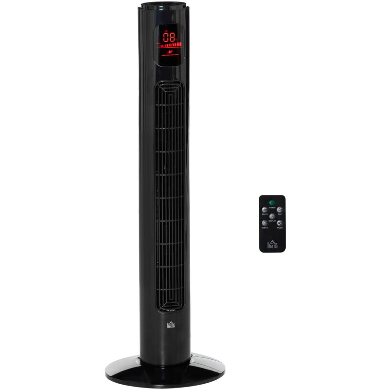 Image of HOMCOM 38'' Tower Fan Remote Control&hellip;