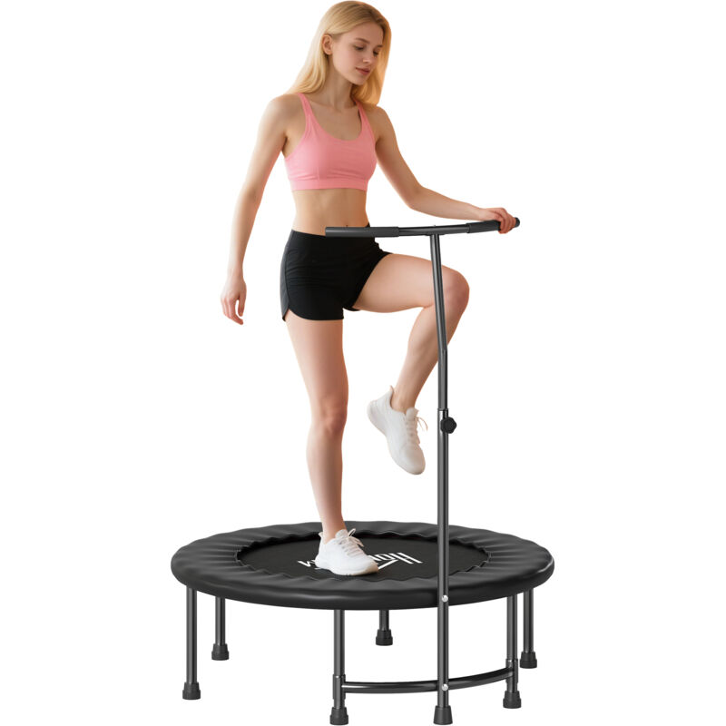 Homcom 40 Kids Trampoline Children Rebounder Mini Jumper Indoor Homcom 40 Kids Trampoline Children Rebounder Mini Jumper Indoor Outdoor Black