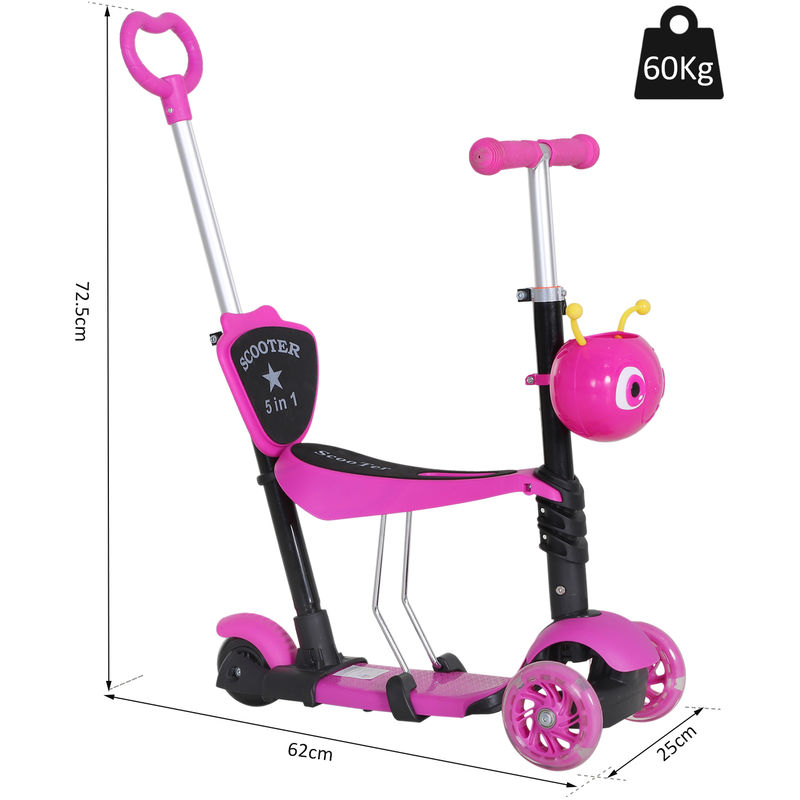 childrens pink scooter