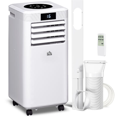 HOMCOM 7000/10000 BTU Air Conditioner Portable AC Unit for Dehumidifying with Remote 10000BTU