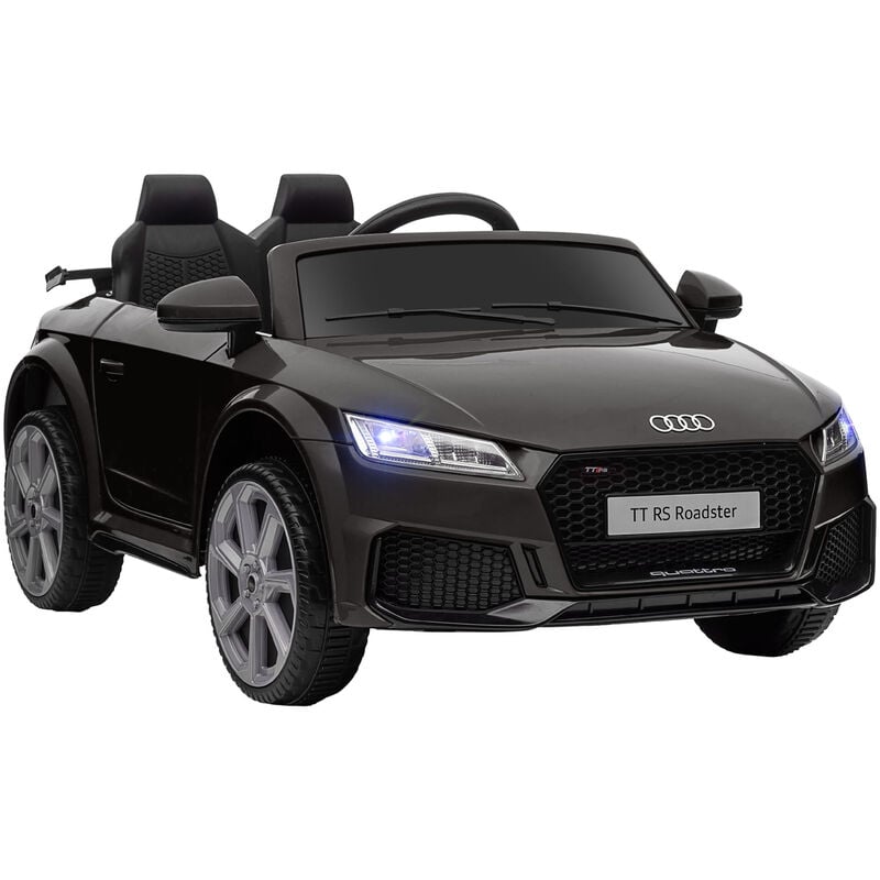 

Audi TT Eléctrico Infantil con Control Remoto Música y Luces Modos de Aprendizaje - negro