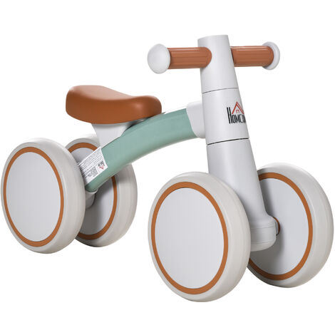HOMCOM Baby Balance Bike Bicycle Walker Kids Toddler Ride-On 1-3 Yrs Brown