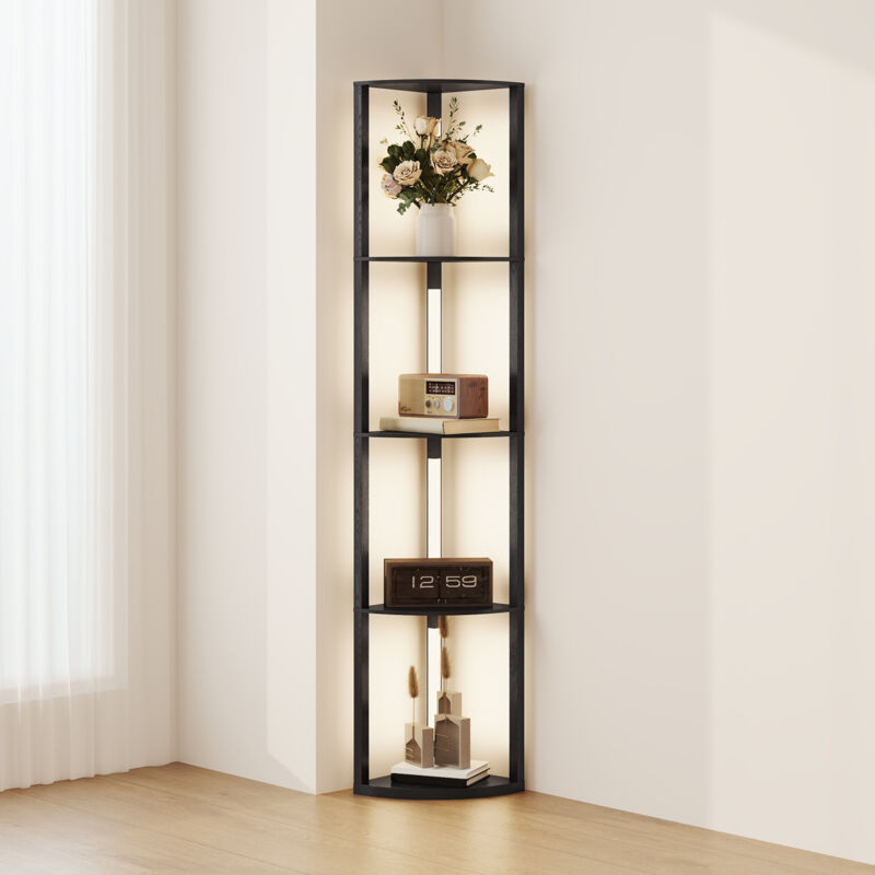 Image of Corner Floor Lamp with Dimmable Warm&hellip;