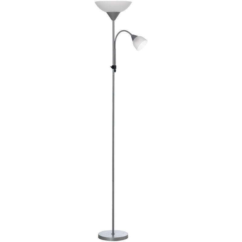Image of Mother-Child Floor Lamp Duo Light Steel&hellip;