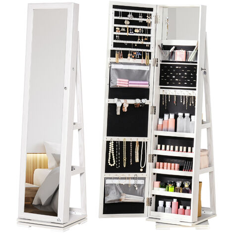 Stand up hot sale jewelry organizer