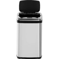 HOMCOM® Mülleimer Edelstahl Automatik Sensor 30L Abfalleimer IR Sensor (viereckig) HOMCOM® Mülleimer Edelstahl Automatik Sensor 30L Abfalleimer IR Sensor (viereckig)