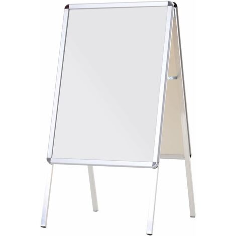 HOMCOM Panel Publicitario DIN A1 Caballete Valla Soporte Cartel Folletos Anuncio NUEVO
