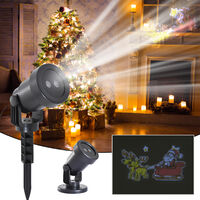 Homcom Proiettore a Led Natale per Giardino e Casa Impermeabile